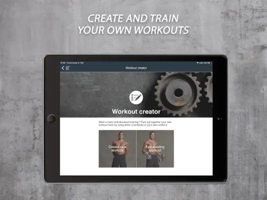 Personal Trainer android App screenshot 2